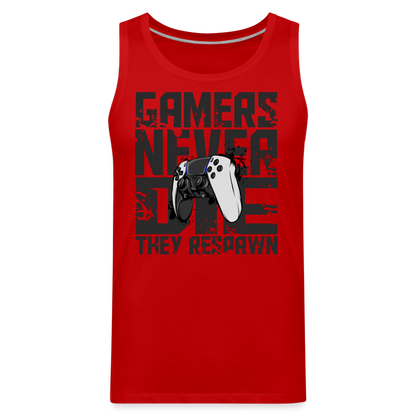 Men's Gamers Never Die Tank Top - Next Gen