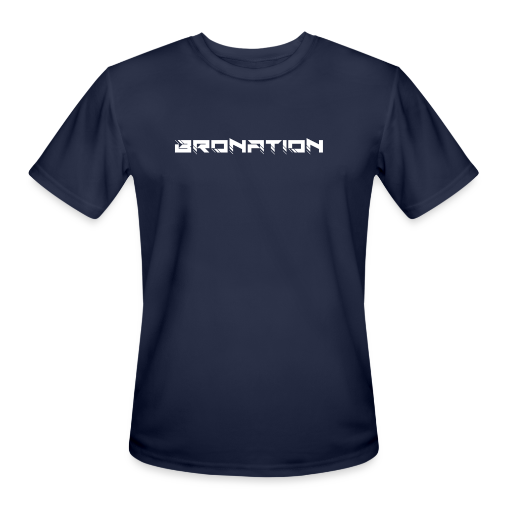 AlphaBroVR Men’s Moisture Wicking Performance T-Shirt - navy