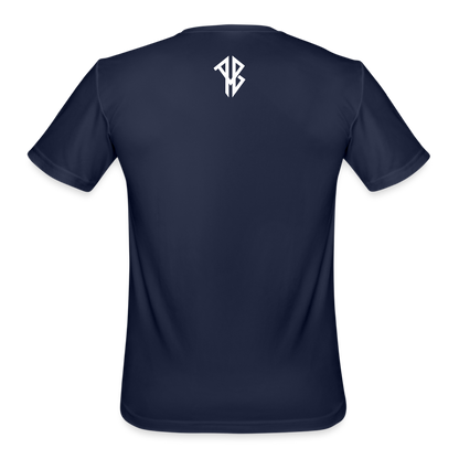 AlphaBroVR Men’s Moisture Wicking Performance T-Shirt - navy