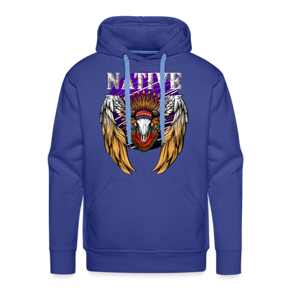 Native Premium Hoodie - royal blue