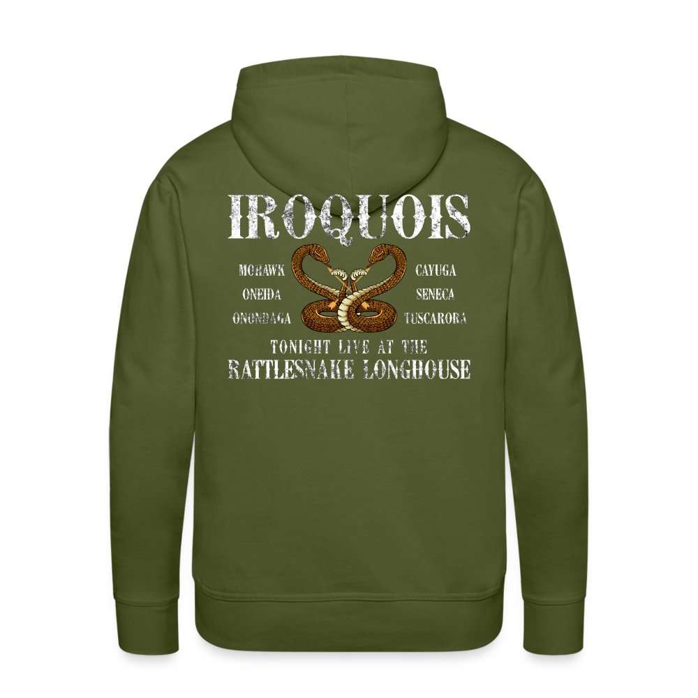 Native Premium Hoodie - olive green