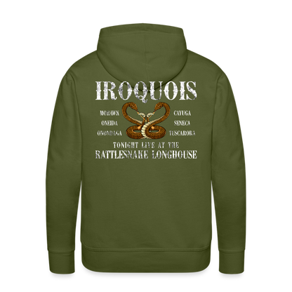 Native Premium Hoodie - olive green