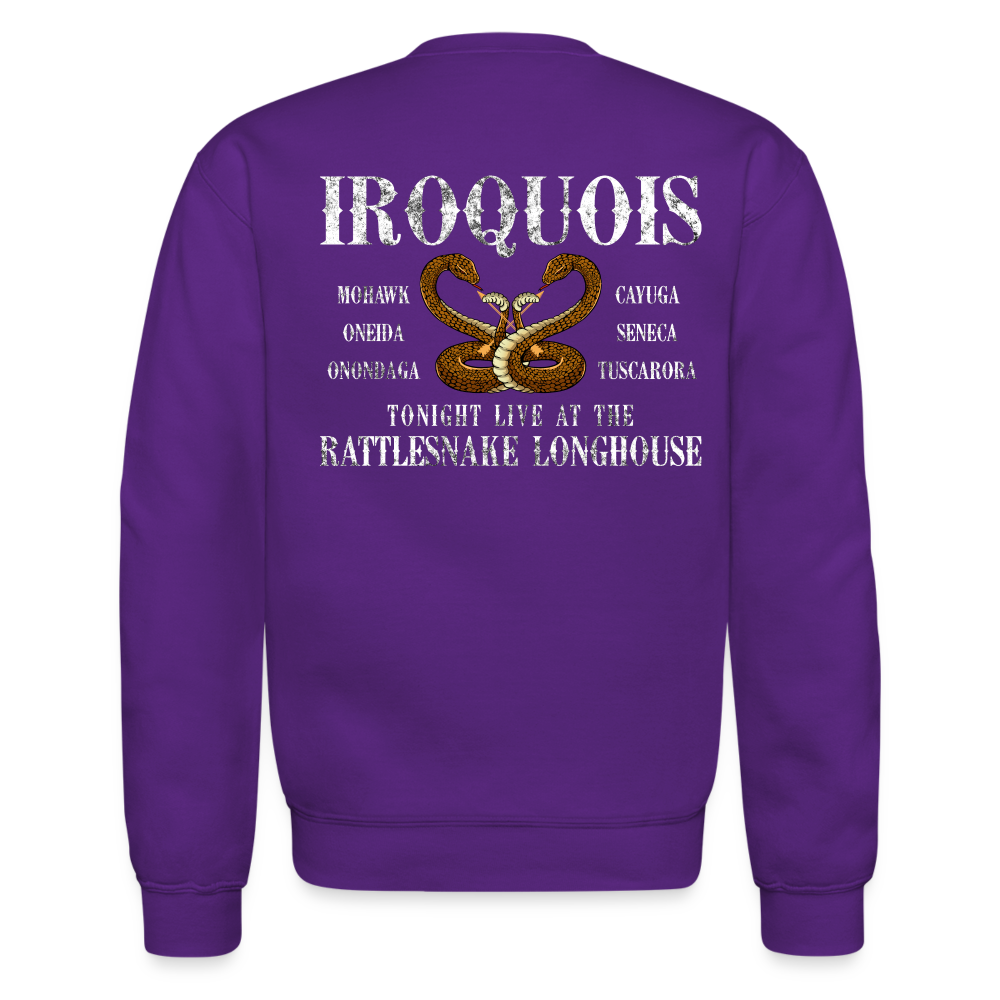 Native Crewneck Sweatshirt - purple