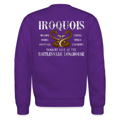 Native Crewneck Sweatshirt - purple