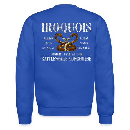 Native Crewneck Sweatshirt - royal blue