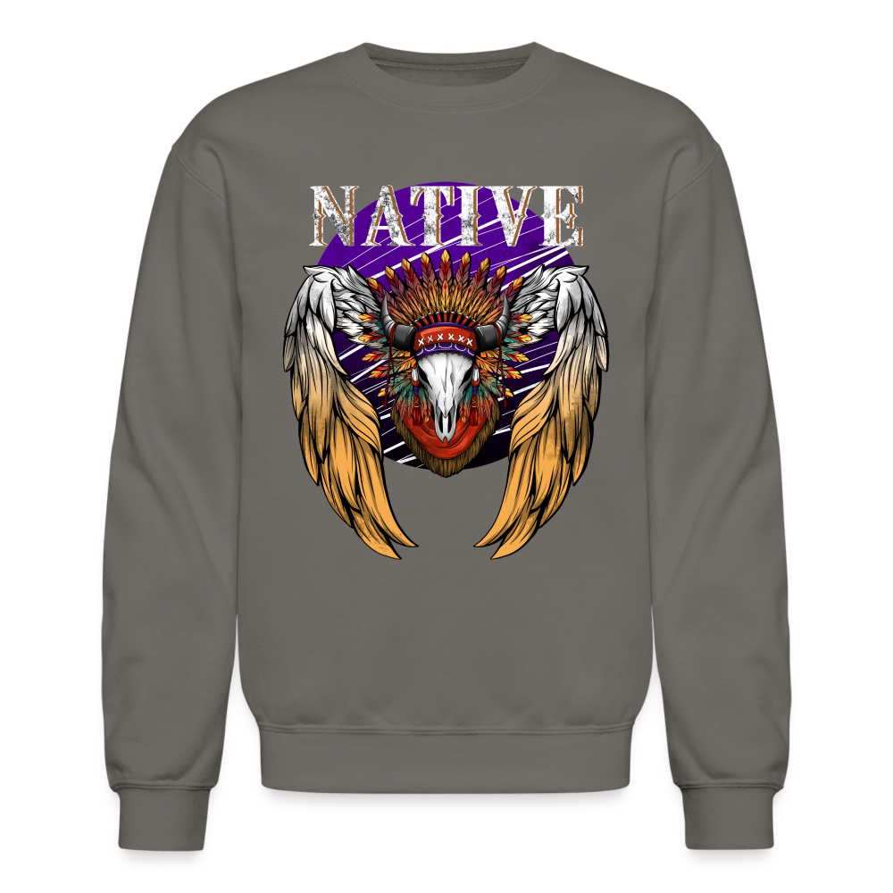 Native Crewneck Sweatshirt - asphalt gray