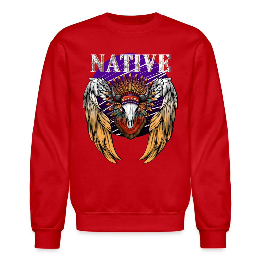 Native Crewneck Sweatshirt - red