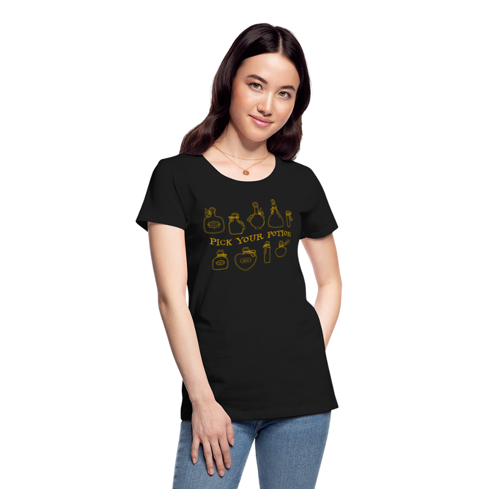 GU 'Potion'  Women’s Premium Organic T-Shirt - black