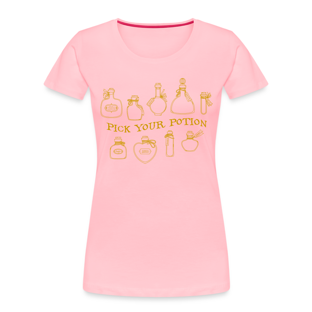 GU 'Potion'  Women’s Premium Organic T-Shirt - pink