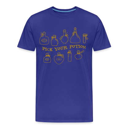 GU 'Potion'  Men’s Premium Organic T-Shirt - royal blue