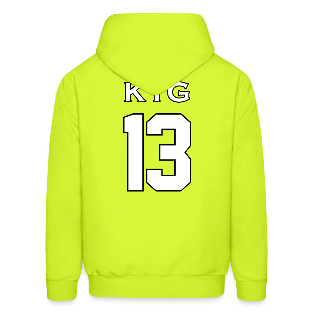 Men's Hoodie - safety green