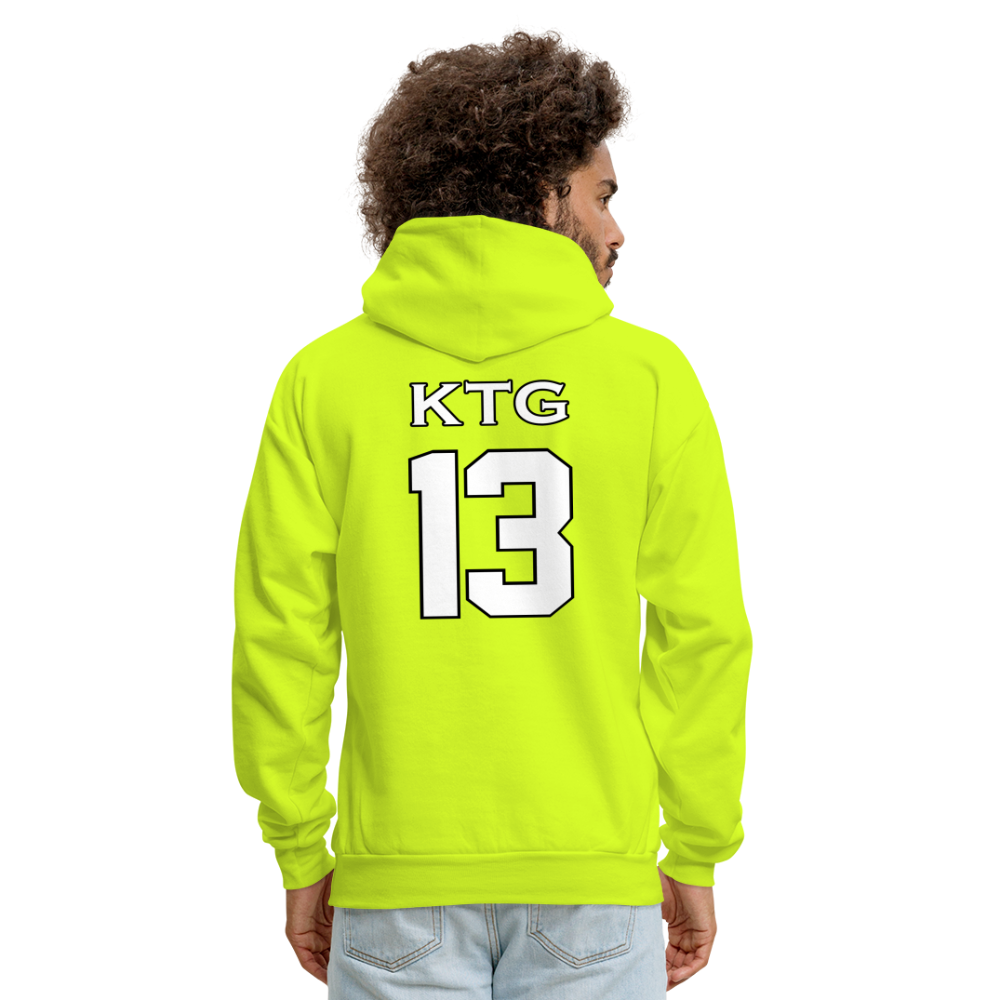 Men's Hoodie - safety green