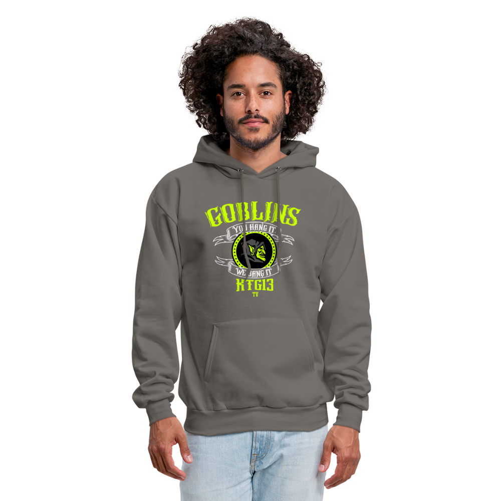 KTG13 TV 'You Hang It, We Bang It' Hoodie - asphalt gray