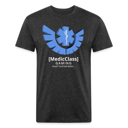 MedicClass Gaming Fitted T-Shirt - heather black