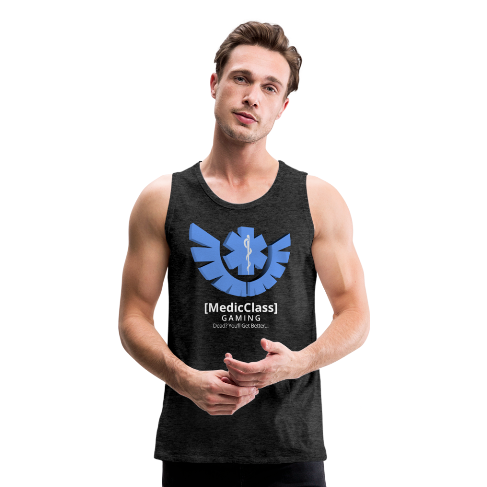 MedicClass Gaming Men’s Premium Tank - charcoal grey