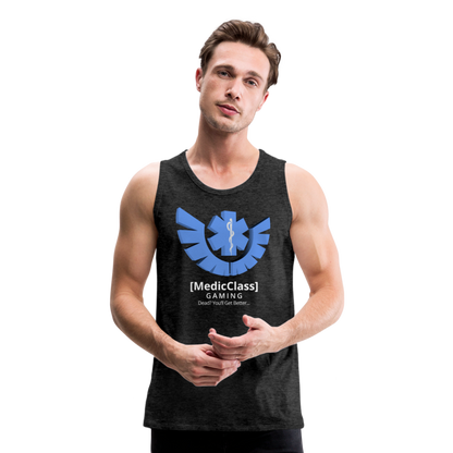 MedicClass Gaming Men’s Premium Tank - charcoal grey