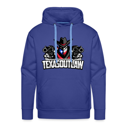 Texas Outlaw Men’s Premium Hoodie - royal blue