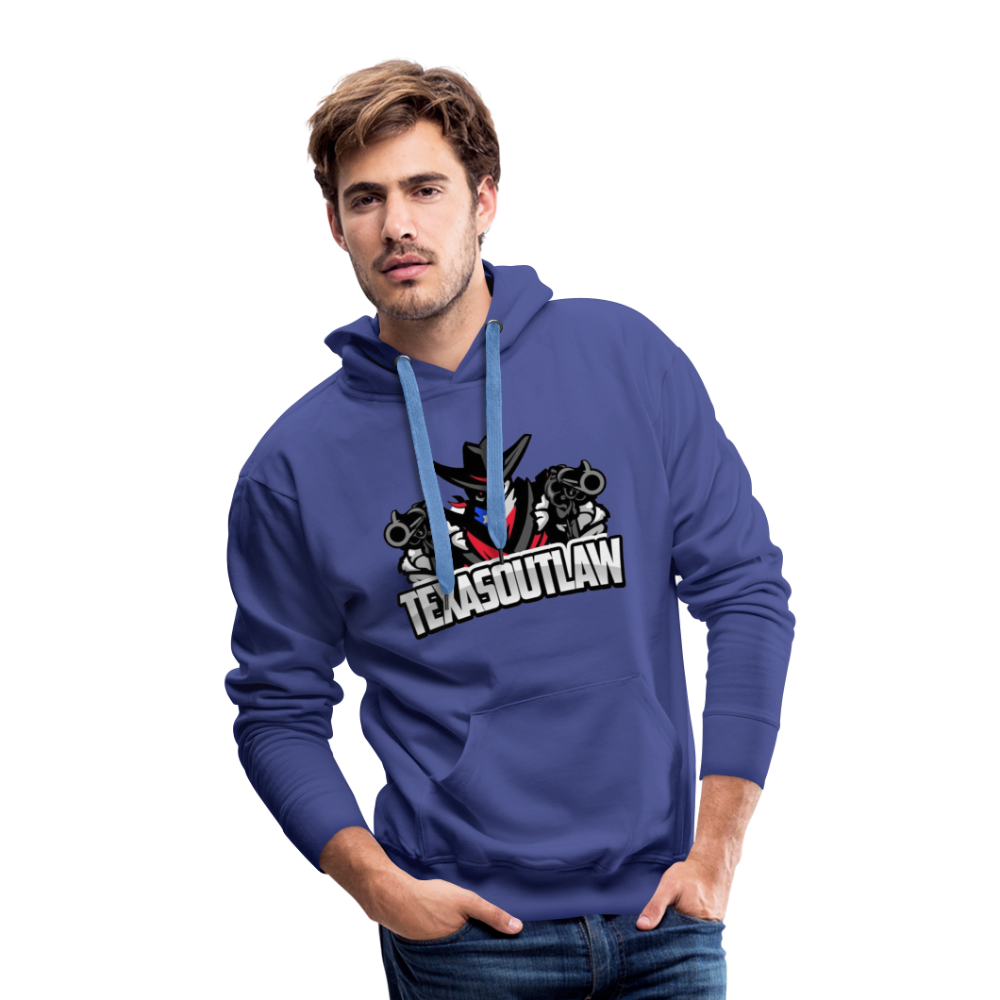 Texas Outlaw Men’s Premium Hoodie - royal blue