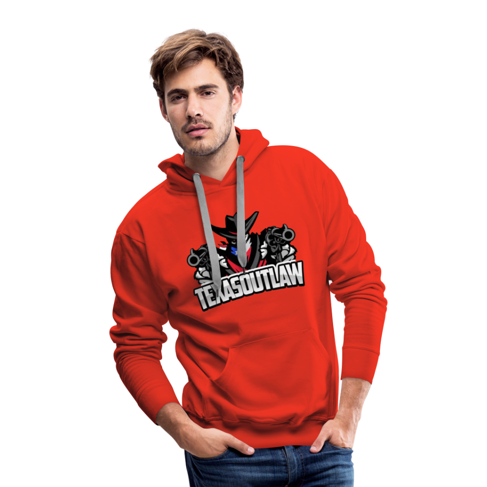 Texas Outlaw Men’s Premium Hoodie - red