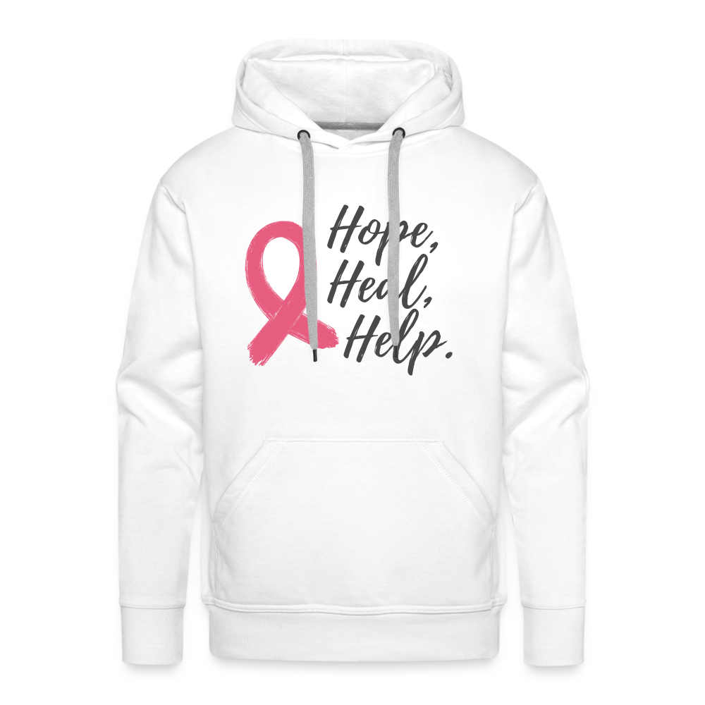 GU 'Hope Heal Help' Premium Hoodie - white