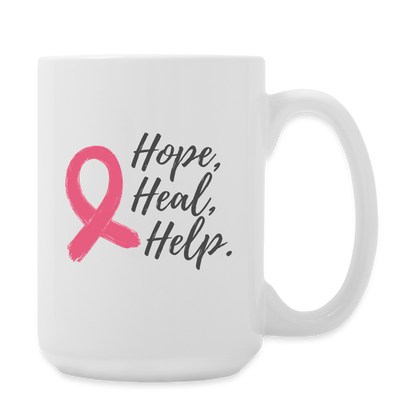 GU 'Hope Heal Help' 15 oz Mug - white