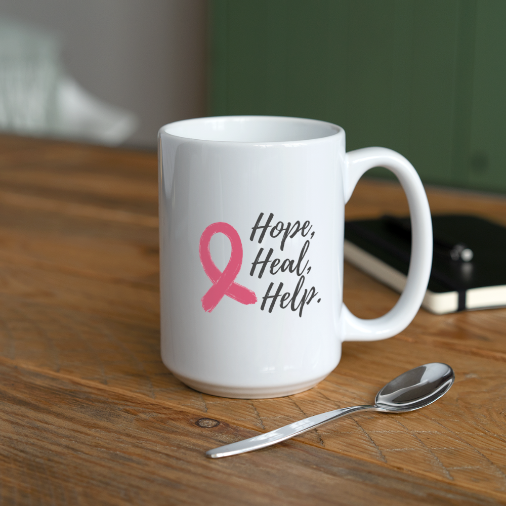 GU 'Hope Heal Help' 15 oz Mug - white