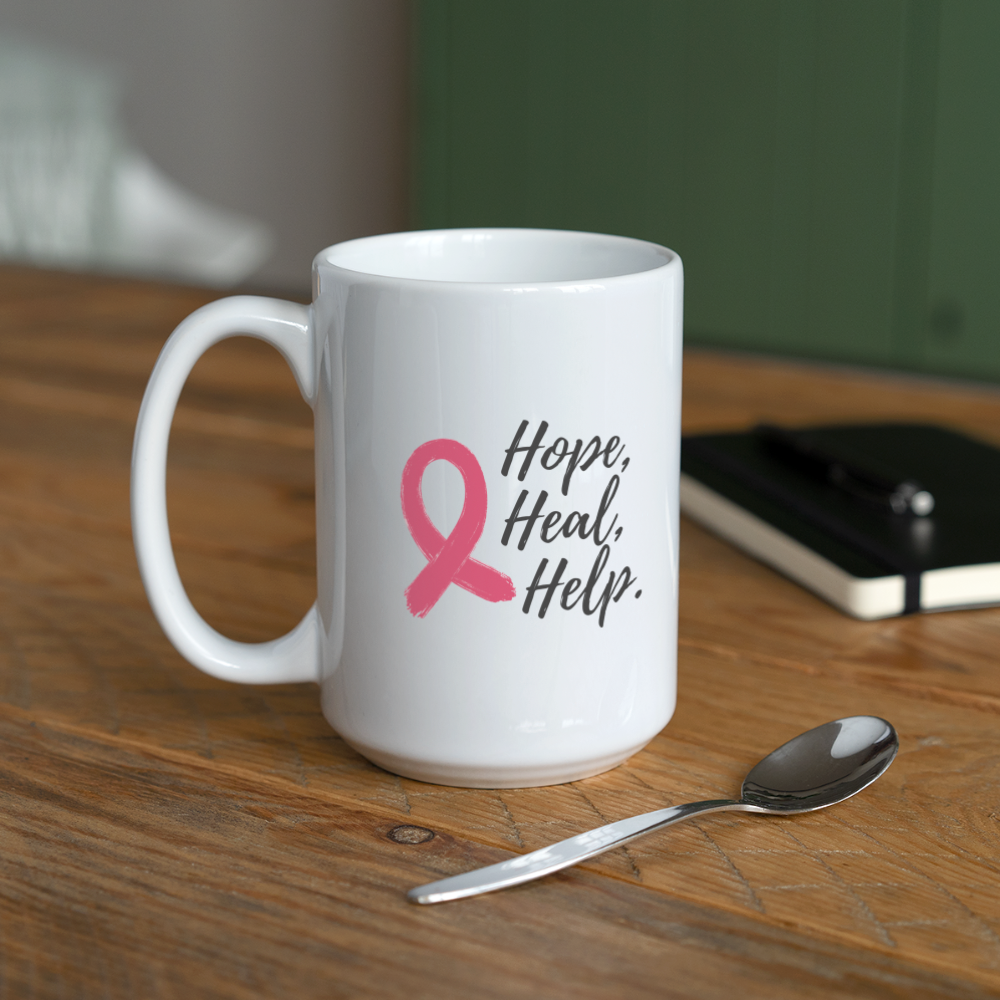 GU 'Hope Heal Help' 15 oz Mug - white