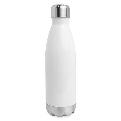 GU 'Pink Power' Insulated Stainless Steel Water Bottle - white