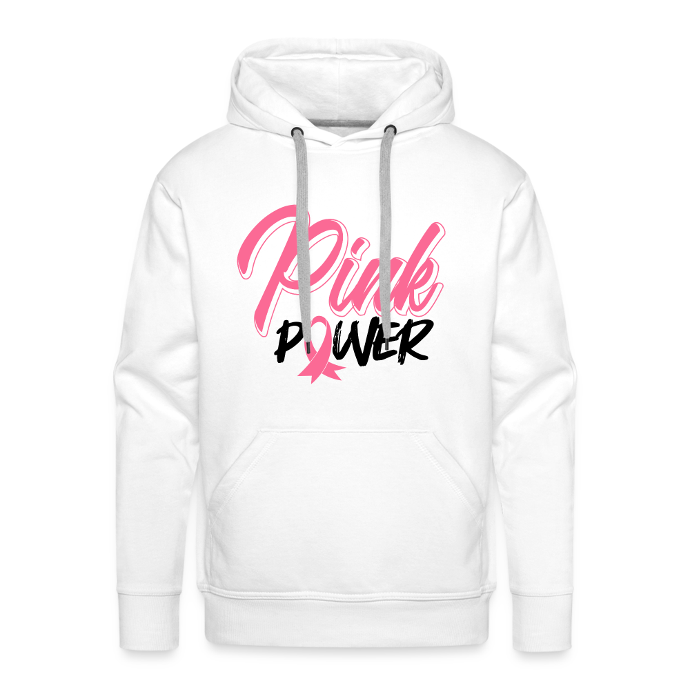 GU 'Pink Power' Premium Hoodie - white