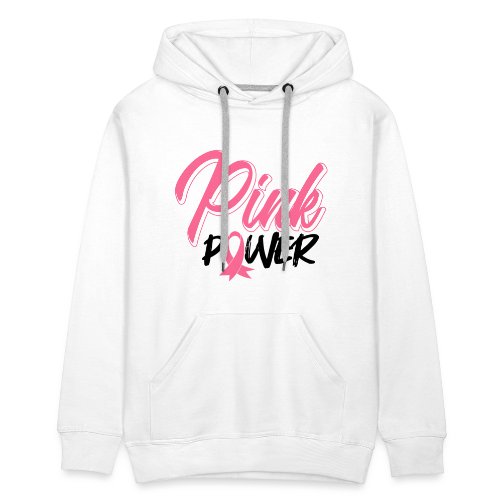 GU 'Pink Power' Premium Hoodie - white