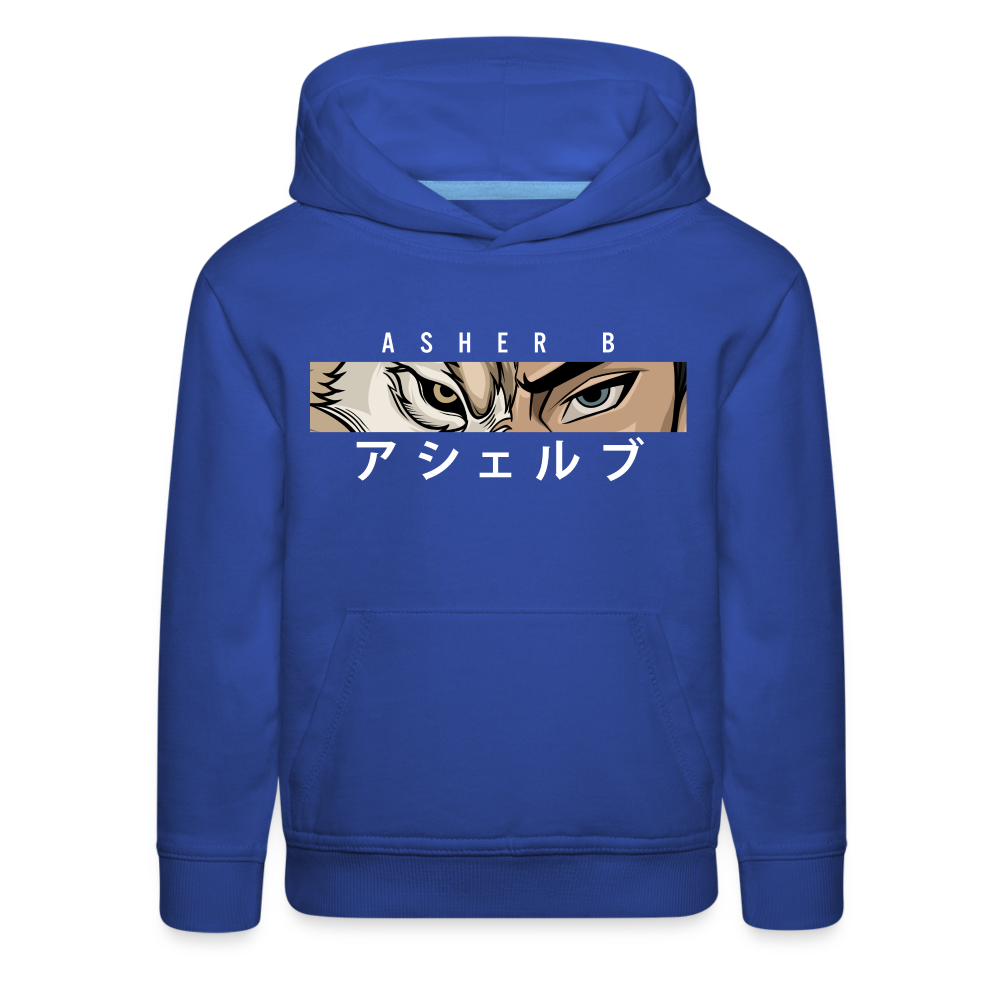 Asher B Youth Premium Hoodie - royal blue