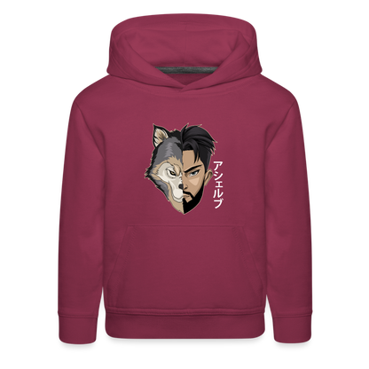 Asher B Youth Premium Hoodie - burgundy