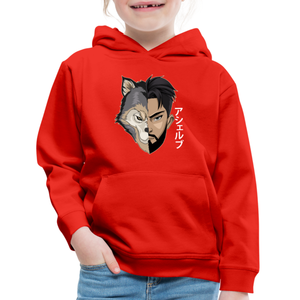 Asher B Youth Premium Hoodie - red