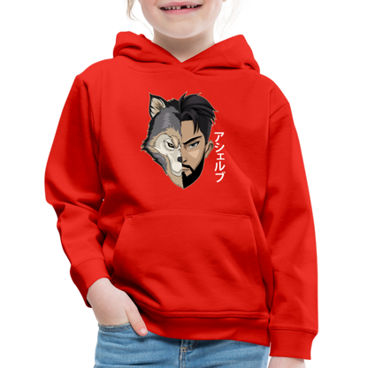 Asher B Youth Premium Hoodie - red