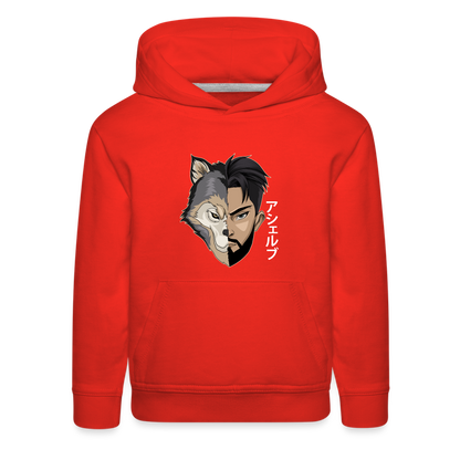 Asher B Youth Premium Hoodie - red