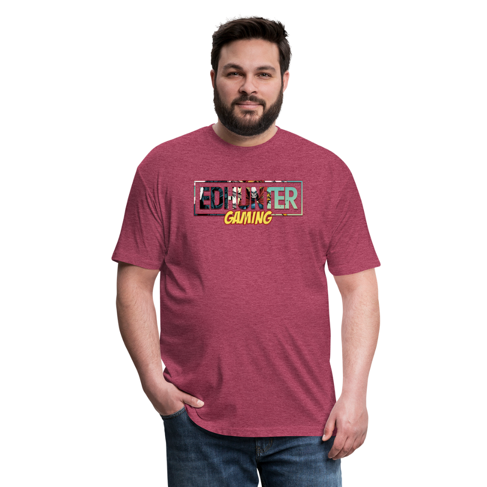 Ed Hunter Gaming Fitted T-Shirt - heather burgundy