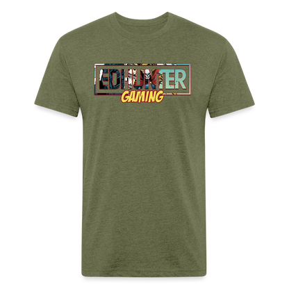 Ed Hunter Gaming Fitted T-Shirt - heather military green