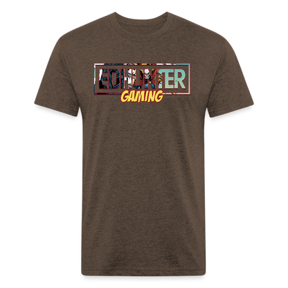 Ed Hunter Gaming Fitted T-Shirt - heather espresso