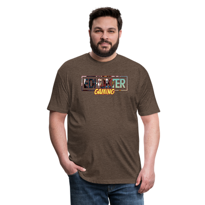 Ed Hunter Gaming Fitted T-Shirt - heather espresso