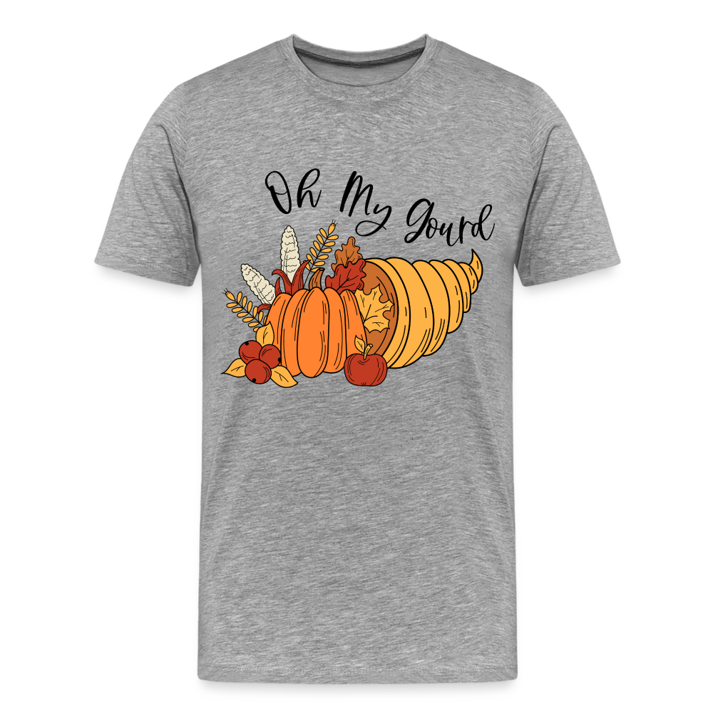 GU 'Oh My Gourd' Unisex Premium T-Shirt - heather gray