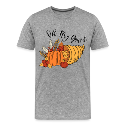 GU 'Oh My Gourd' Unisex Premium T-Shirt - heather gray