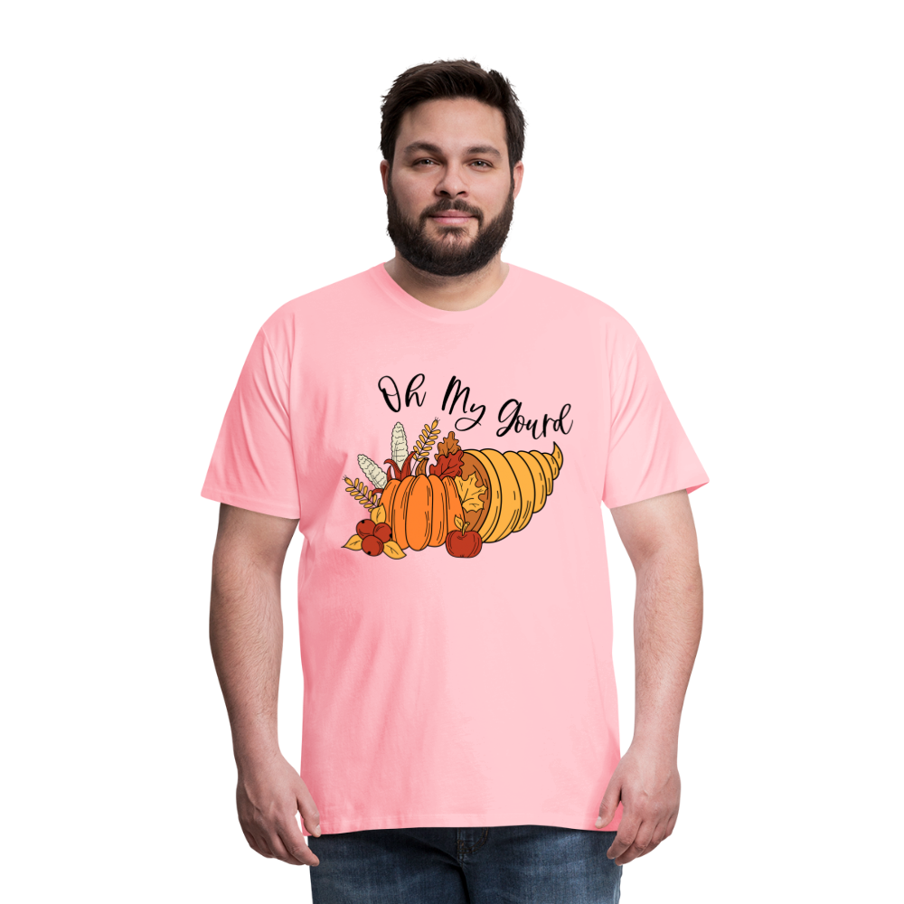 GU 'Oh My Gourd' Unisex Premium T-Shirt - pink