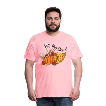 GU 'Oh My Gourd' Unisex Premium T-Shirt - pink