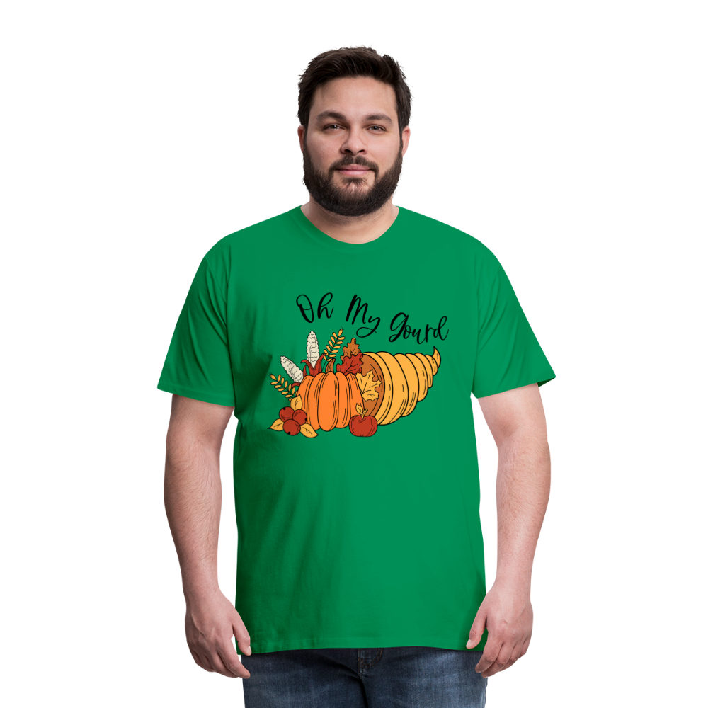 GU 'Oh My Gourd' Unisex Premium T-Shirt - kelly green