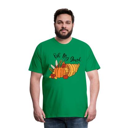 GU 'Oh My Gourd' Unisex Premium T-Shirt - kelly green