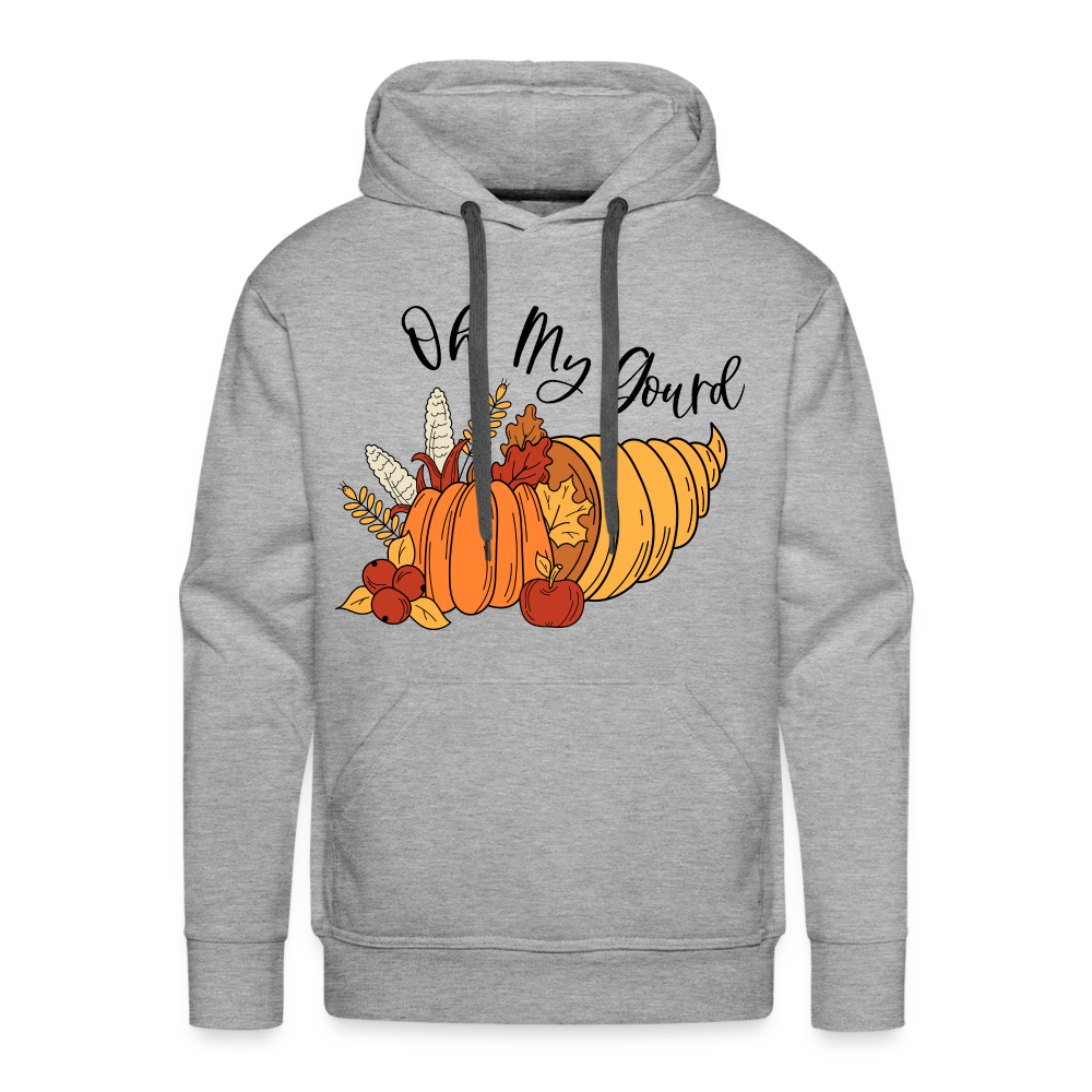 GU 'Oh My Gourd' Unisex Premium Hoodie - heather grey