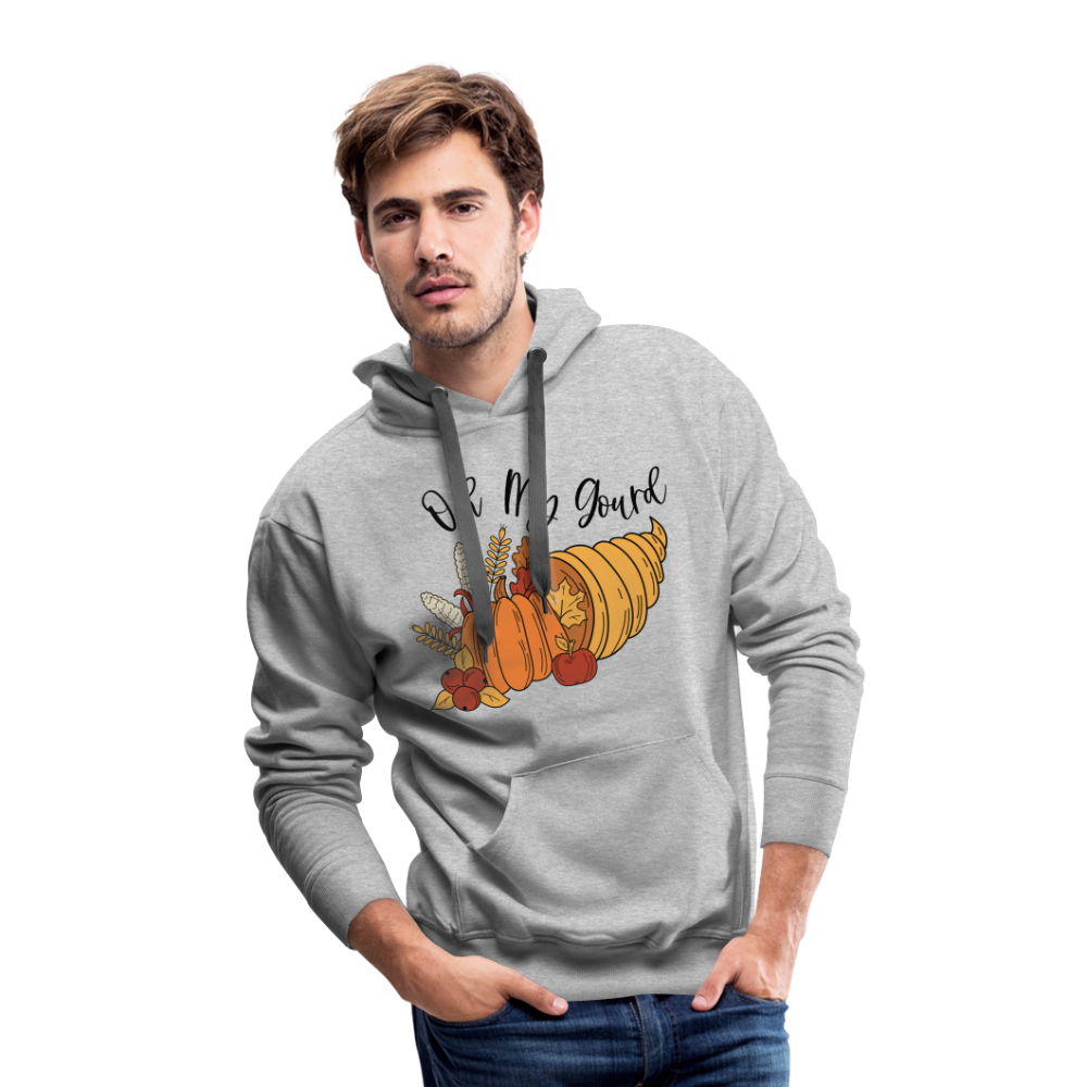 GU 'Oh My Gourd' Unisex Premium Hoodie - heather grey