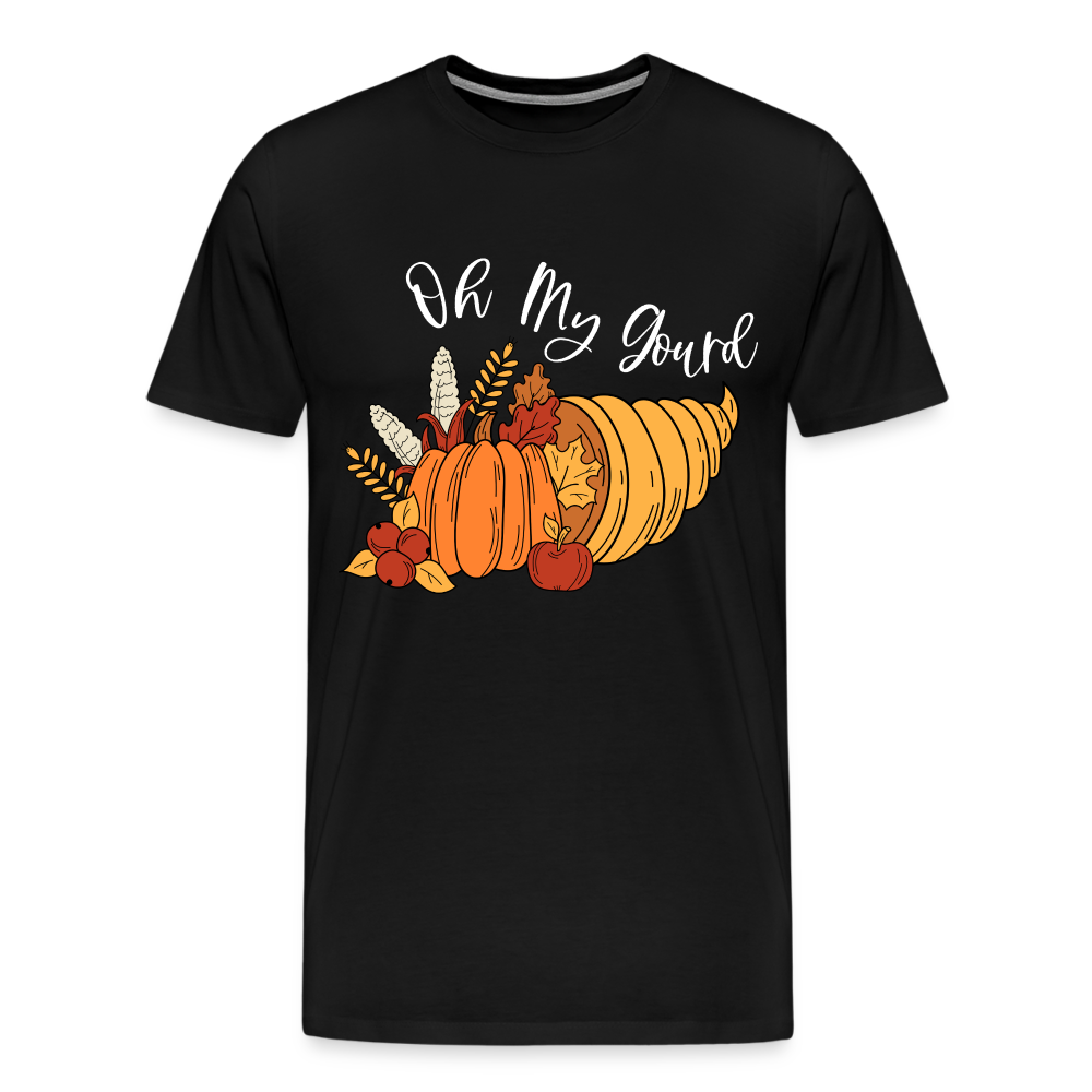 GU 'Oh My Gourd' Unisex Premium T-Shirt - black