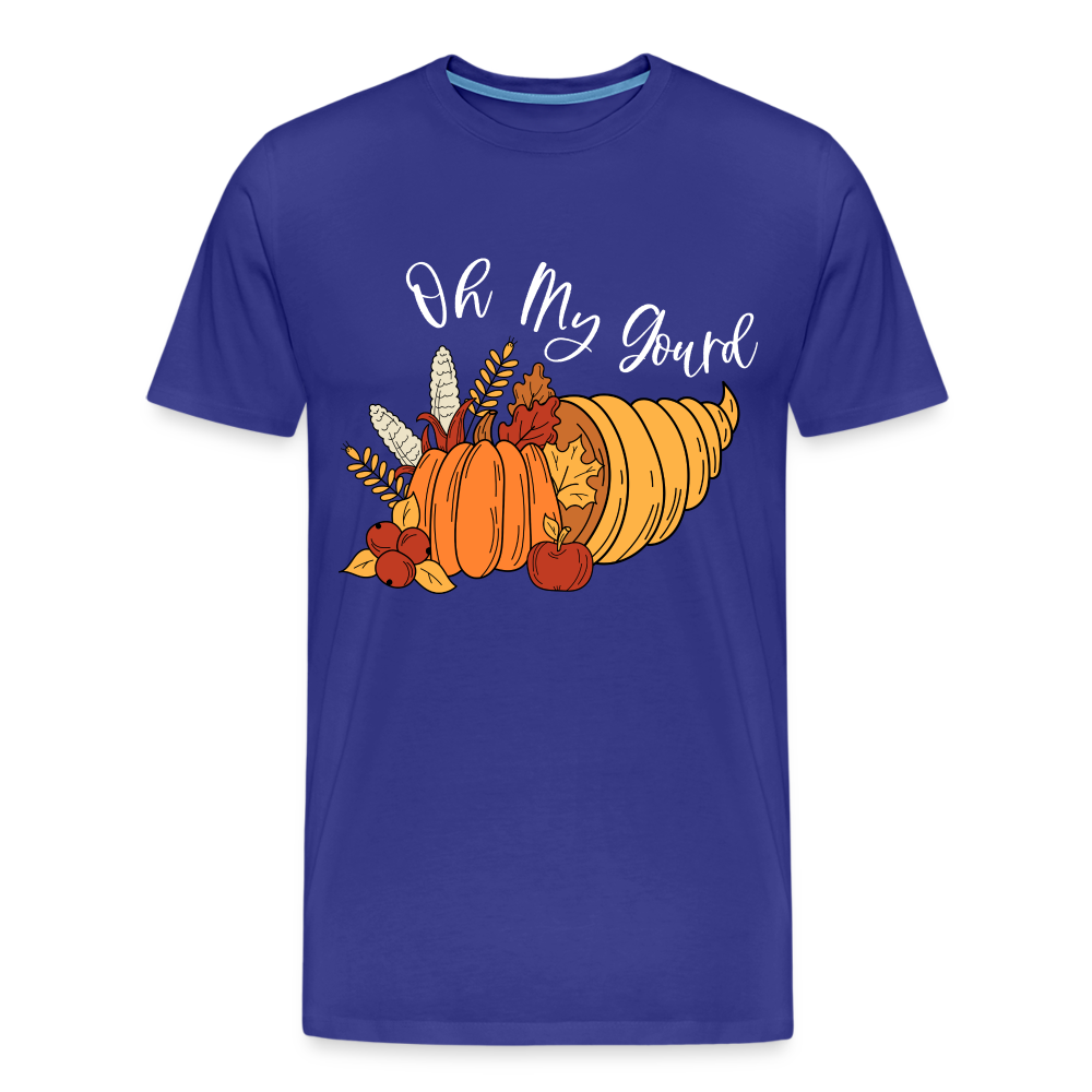 GU 'Oh My Gourd' Unisex Premium T-Shirt - royal blue