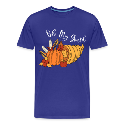 GU 'Oh My Gourd' Unisex Premium T-Shirt - royal blue